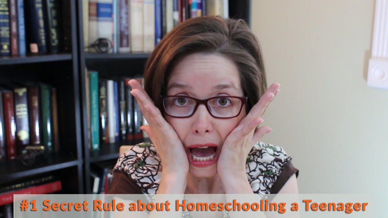 #1 Secret Rule about Homeschooling a Teenager