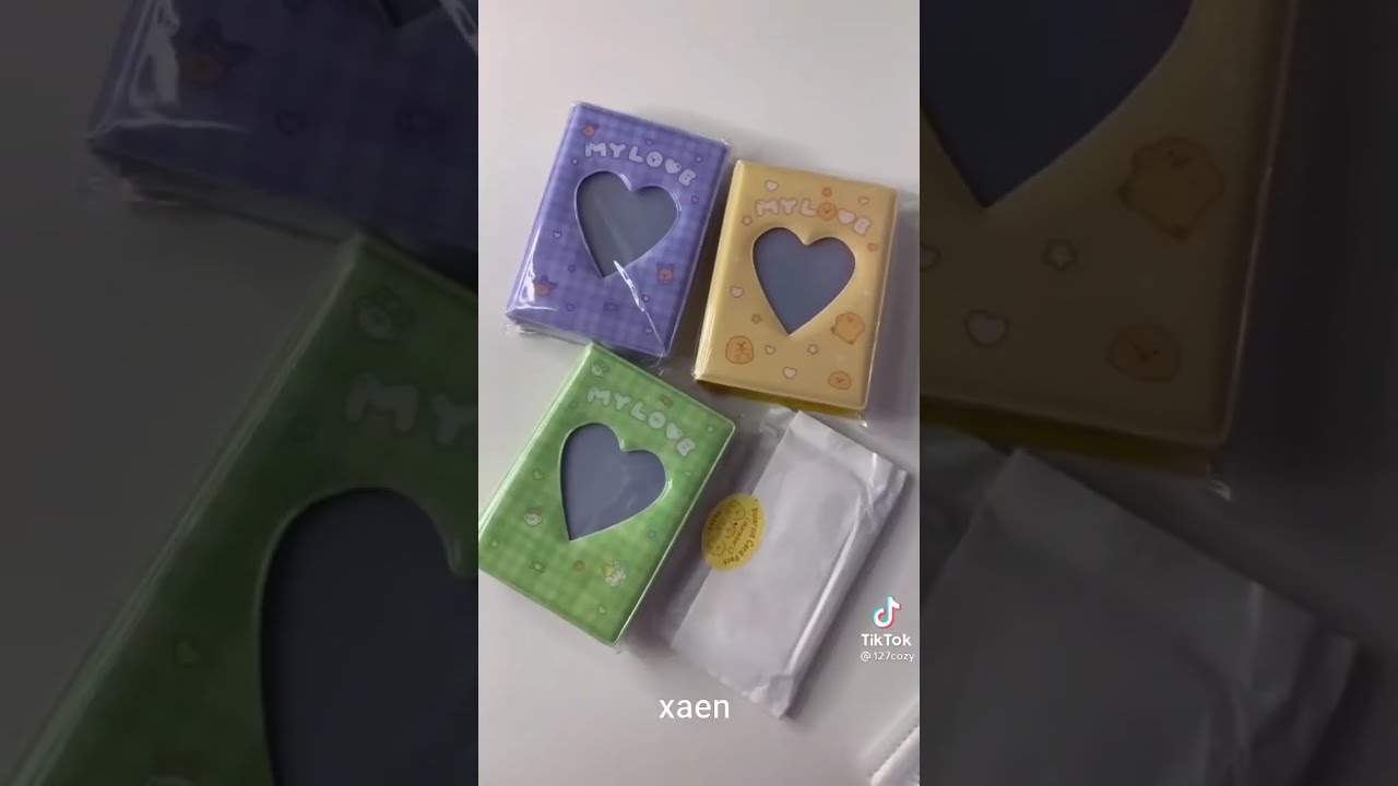 kpop collect book unpacking / unboxing | a tiktok compilation ♡