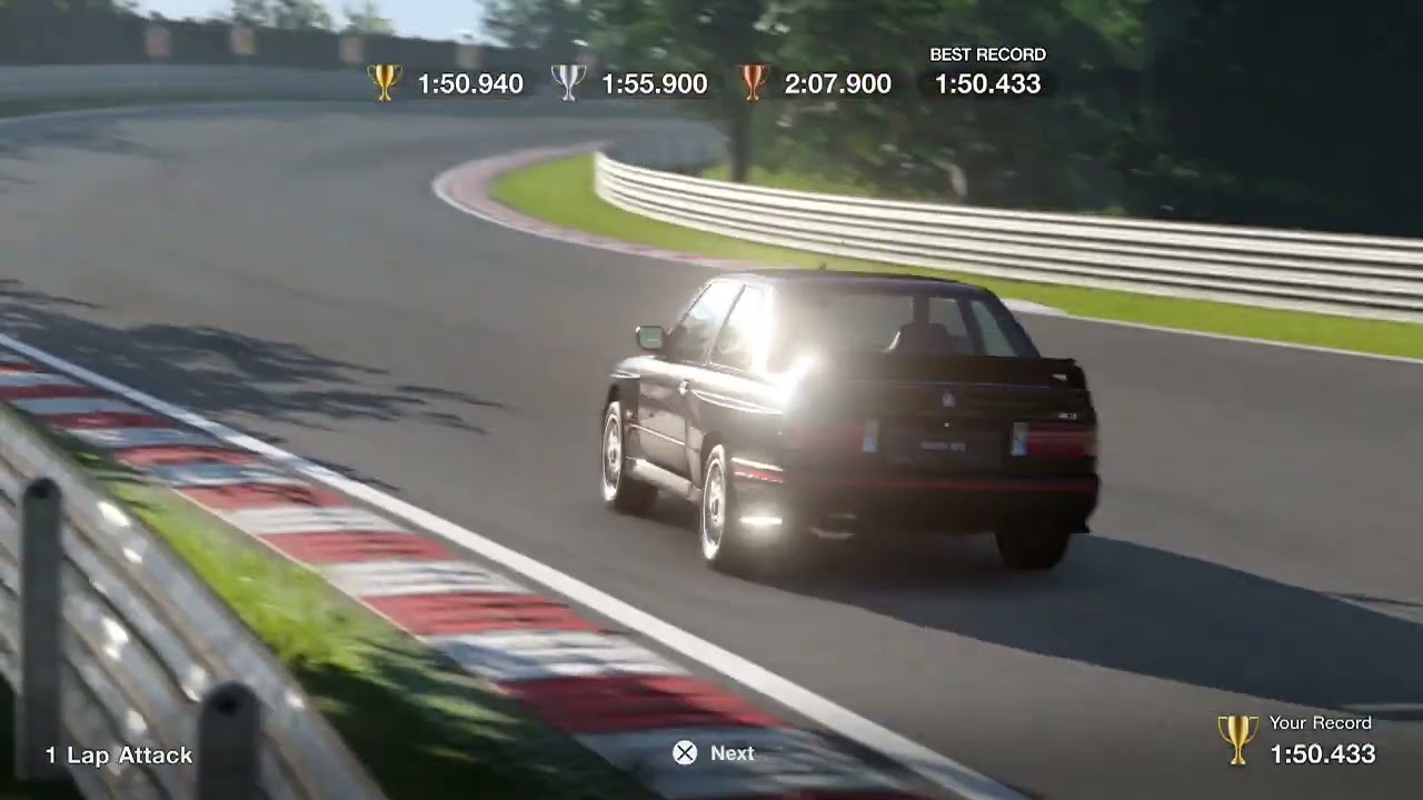 My First Gran Turismo - Time Trials (All Golds)