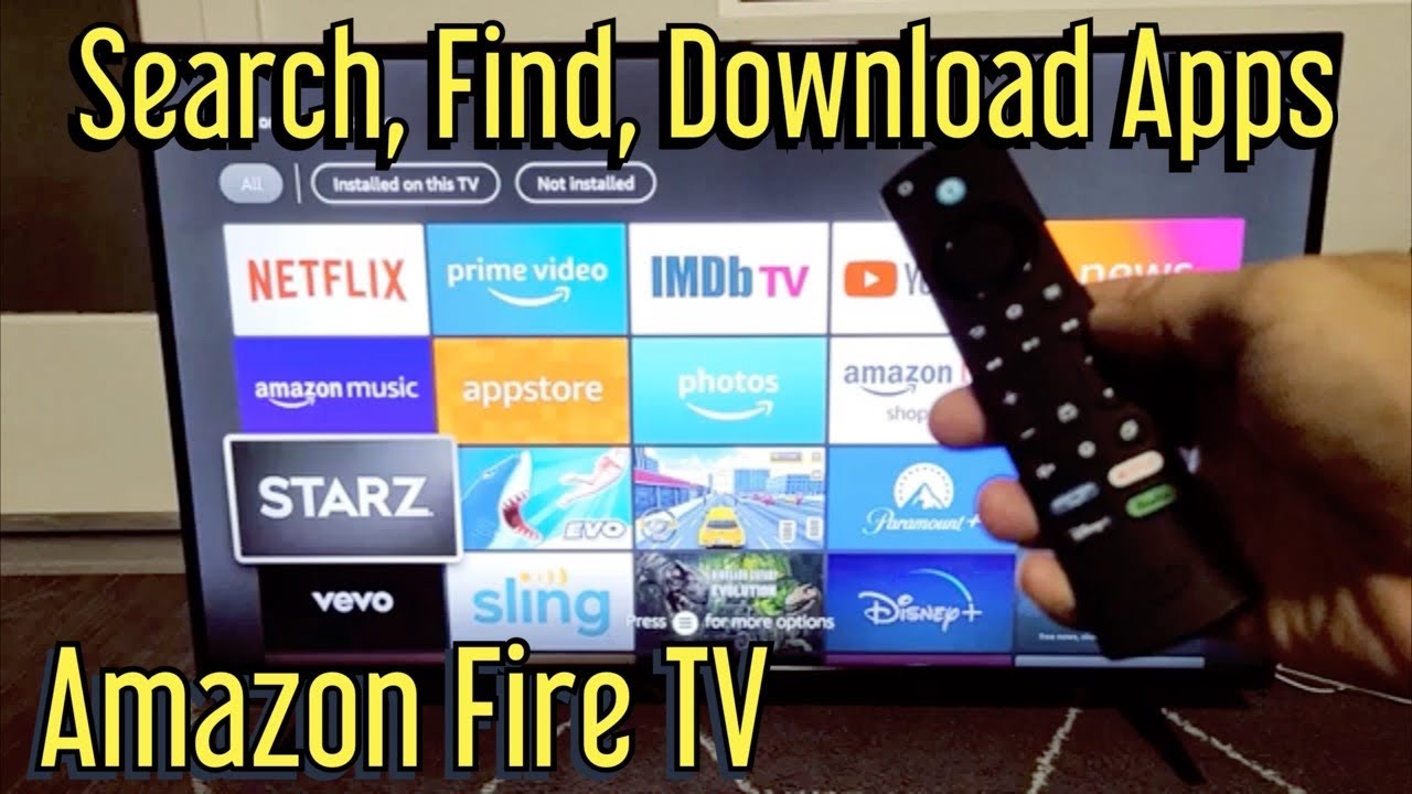 Amazon Fire TV: как искать, находить и загружать приложения
