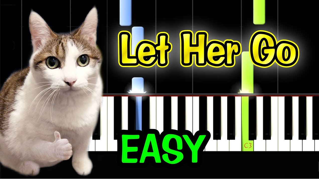 Let Her Go - Passenger - Piano Tutorial Easy + Free Sheet Music PDF
