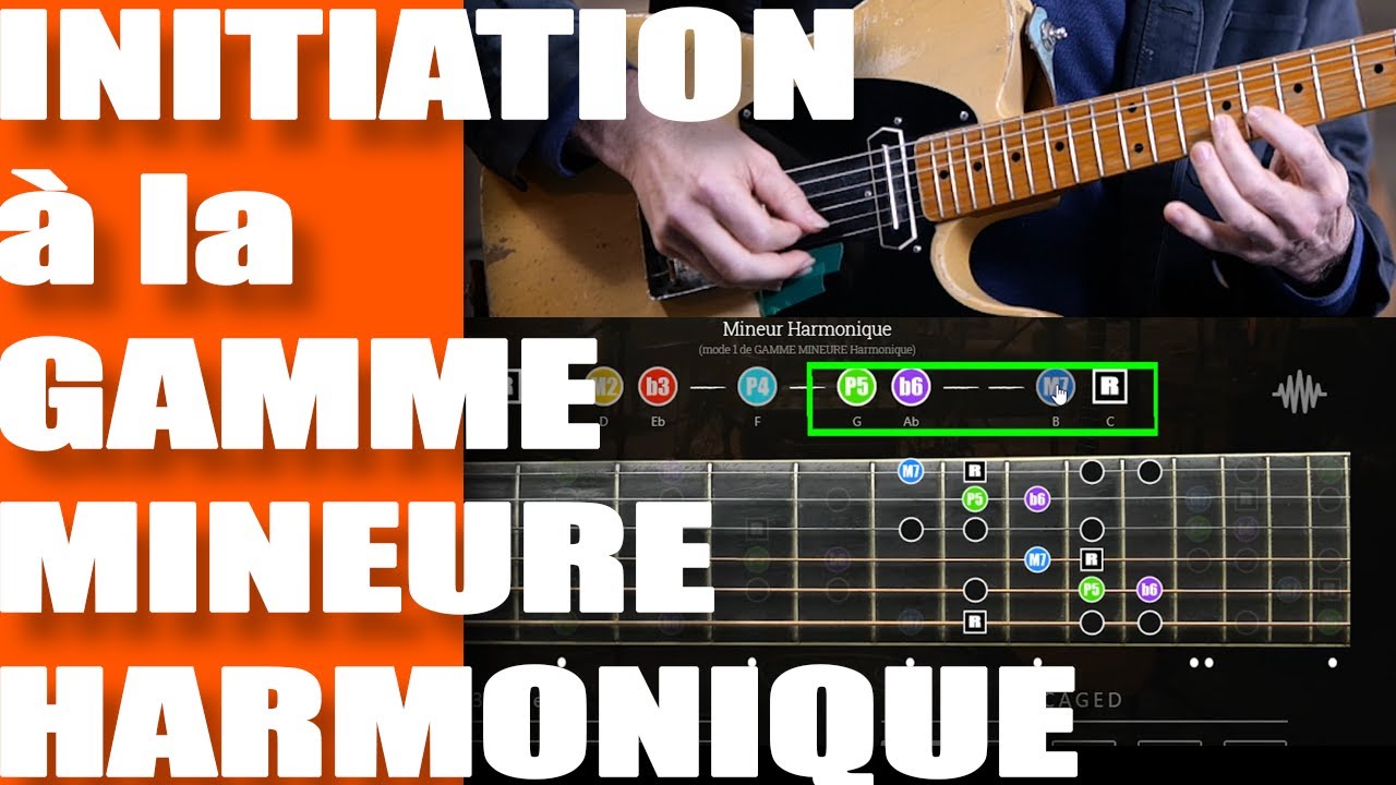INITIATION à la GAMME MINEURE HARMONIQUE