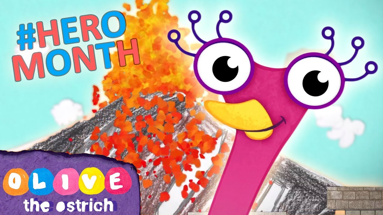 Olive the Ostrich - Olive Saves the Day! | #HeroMonth2019 | Full Episodes