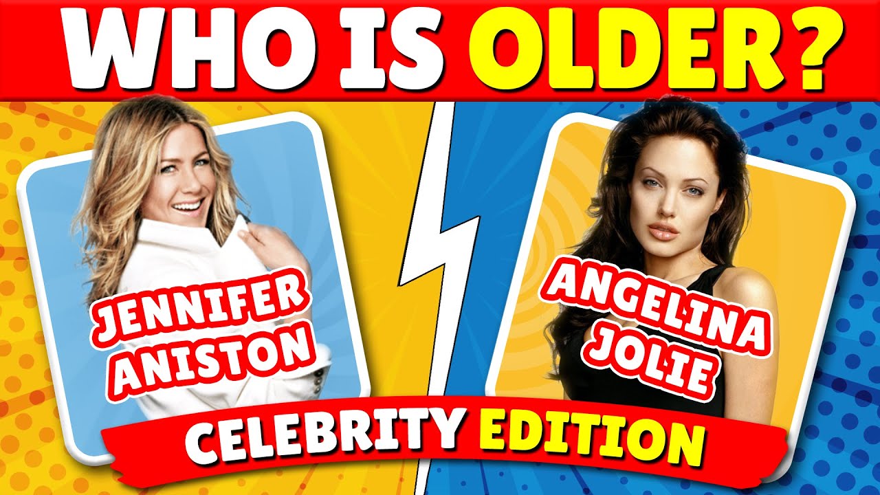 Who is Older? Celebrity Age Quiz 🎬⚽ | Test Your Star Knowledge! Ultimate Celebrity Quiz🌟