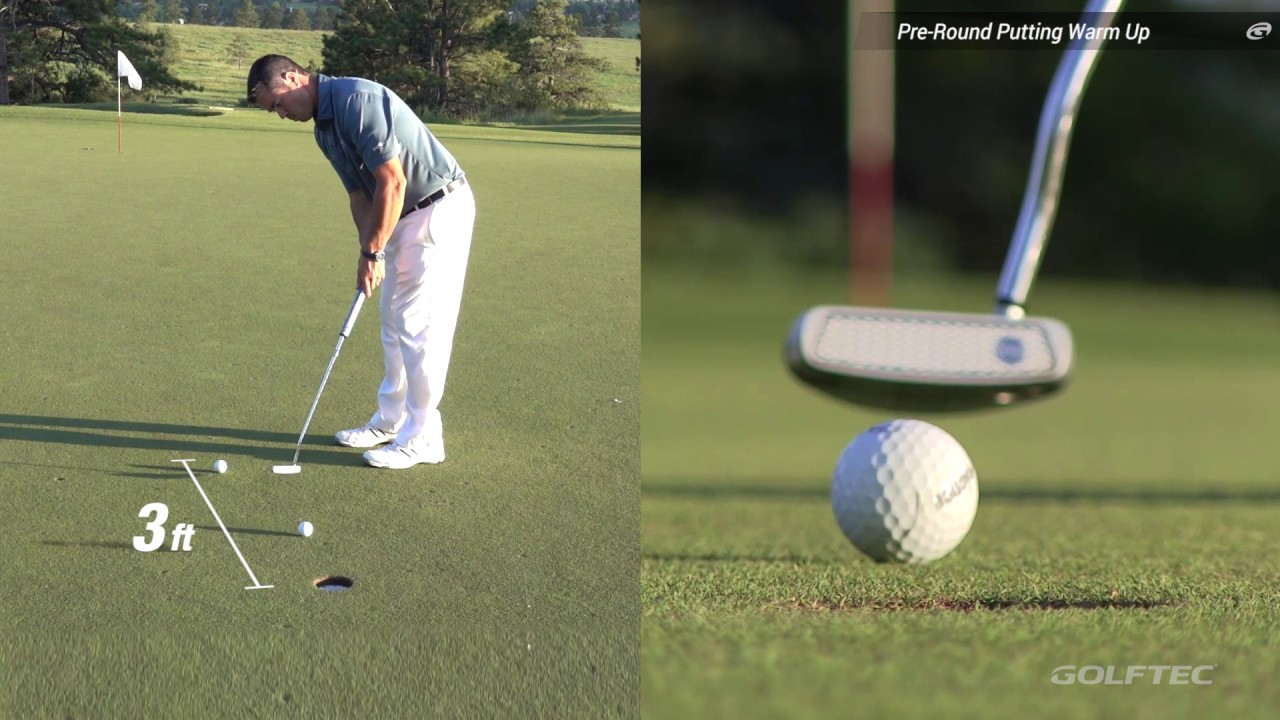 The Pre-Round Putting Warmup Exercise
