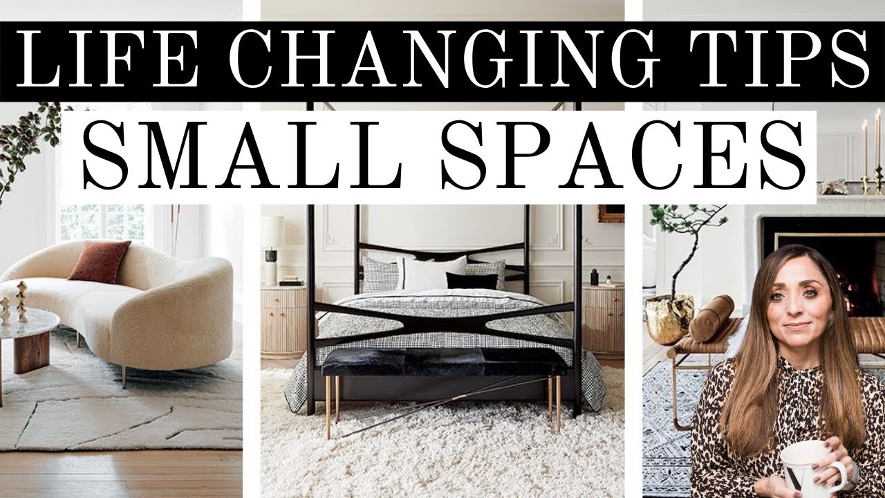 DESIGNER TIPS FOR SMALL SPACES | SOLVING YOUR SMALL SPACE DILEMMAS | HOW TO DECORATE SMALL SPACES