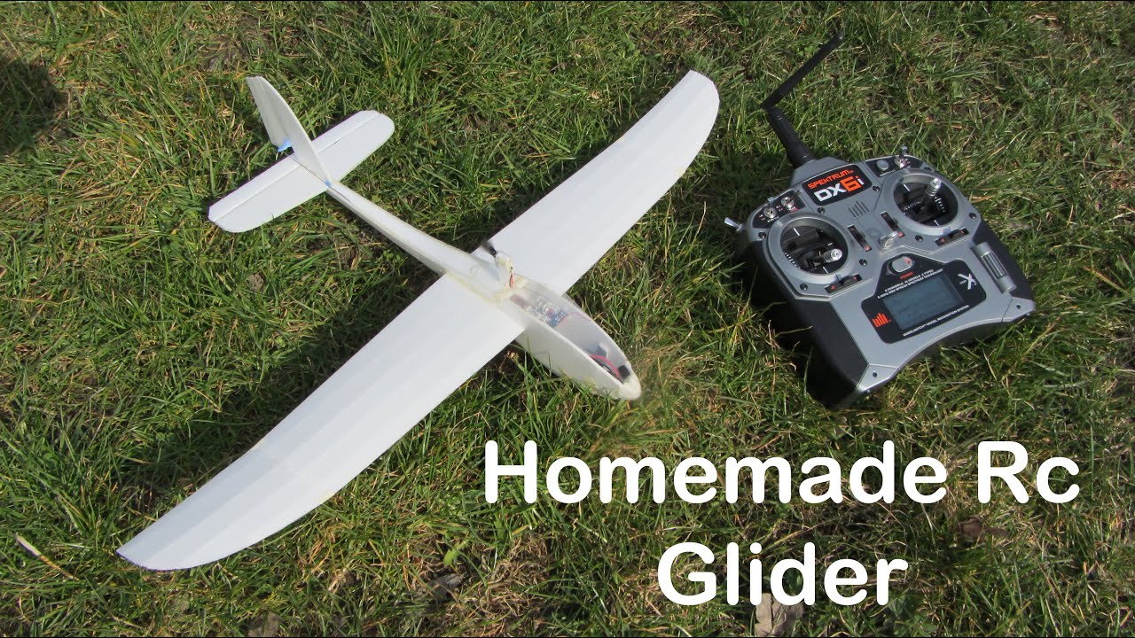 Homemade Mini RC Glider La Mariposa