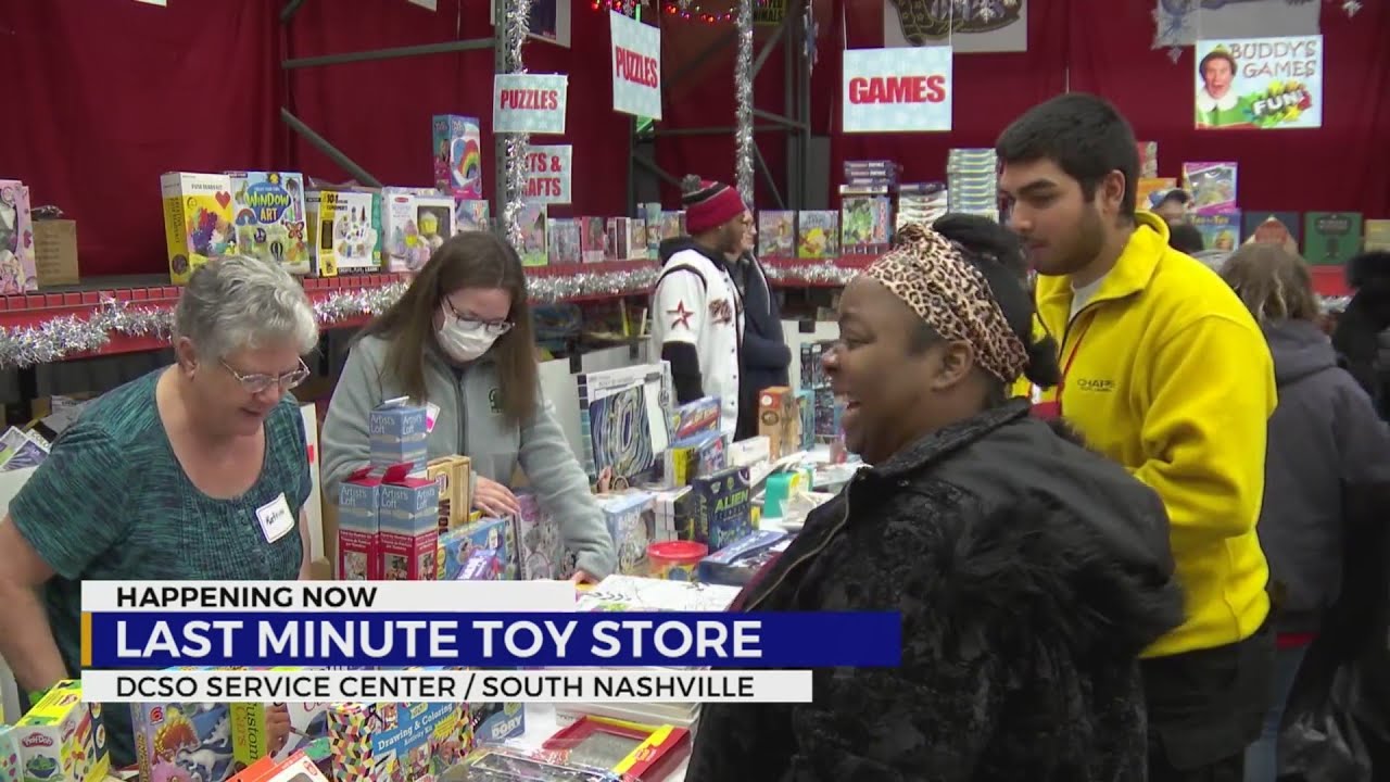 Last Minute Toy Store open in Davidson County