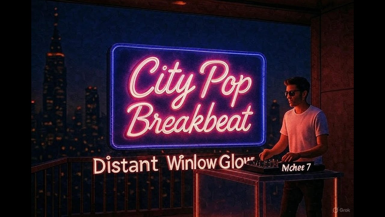 🌃 City Pop Breakbeat Reflections | Distant Window Glow | by nicket7