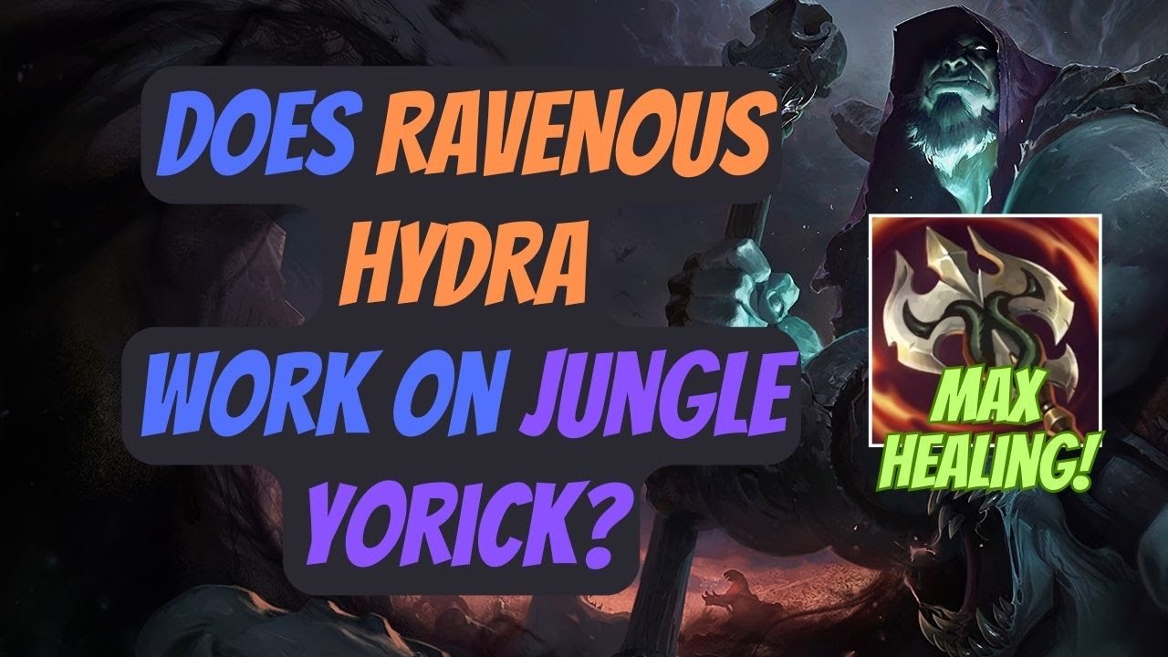 MAXIMISE your Jungling with STATTIK SHYV & RAVENOUS HYDRA!