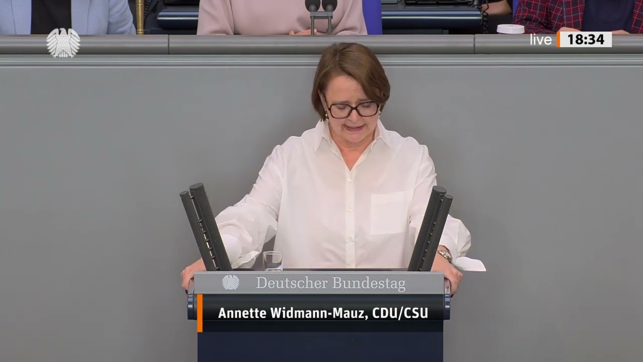 Plenarrede Annette Widmann-Mauz MdB zum Mahnmal für in der NS-Zeit verfolgte Zeugen Jehovas