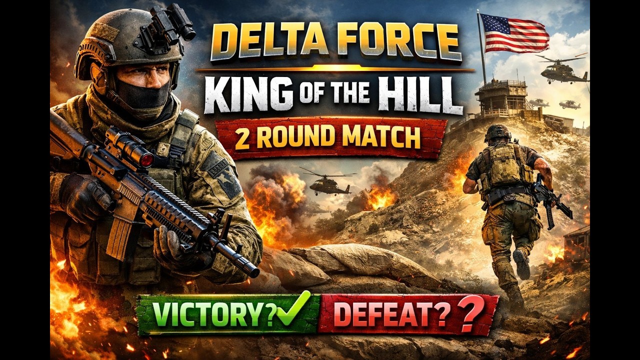 Delta Force King of the Hill | 2 Round Intense Battle 🔥 Who Won?