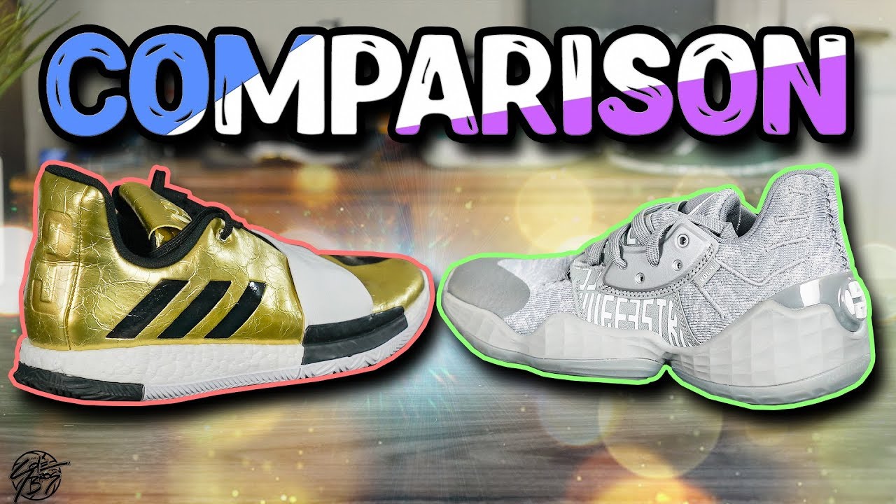 Adidas Harden Vol 3 & Harden Vol 4 Comparison!