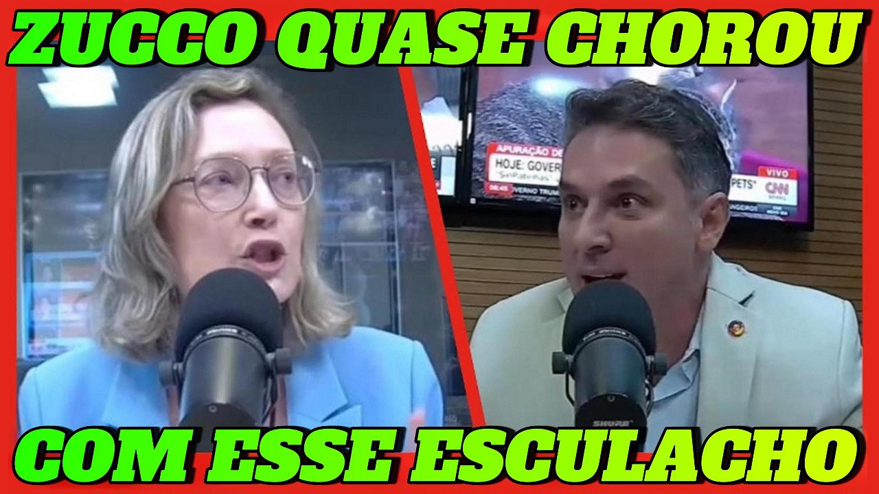 ZUCCO TENTA DEFENDER O INDEFENSAVEL E &Eacute; ESCULACHADO DE TODOS OS LADOS