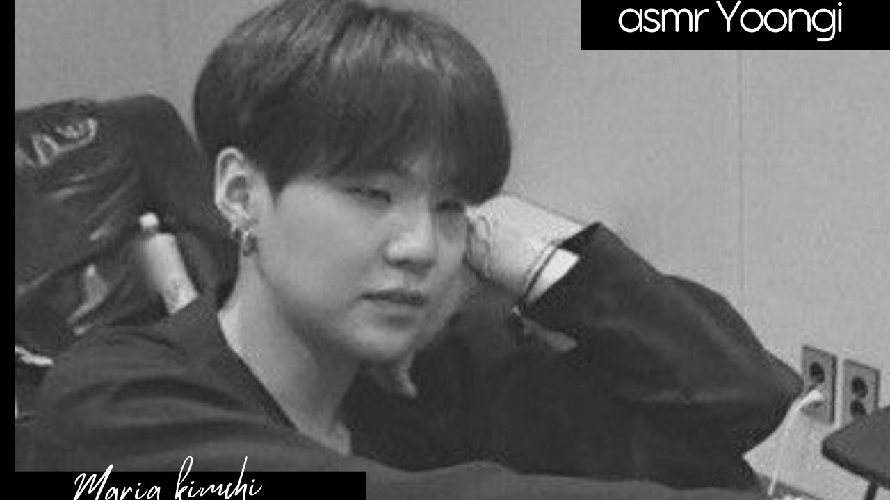 ASMR YOONGI || Dormind0 no colo do namorad0 enquanto ela está trabalhado. [Você carente]