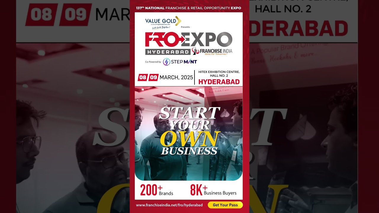 FRO EXPO Hyderabad | FRO EXPO Hitex Exhibition at Hyderabad | Hitex Exhibition Centre