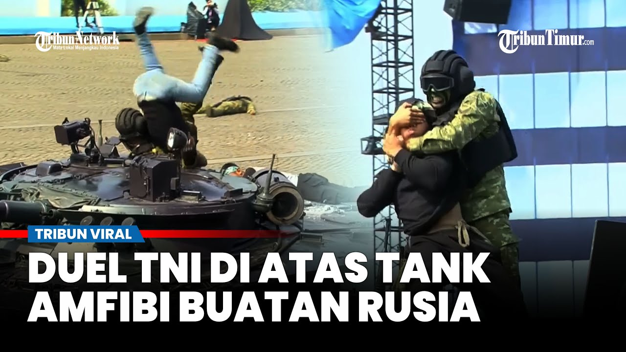 [FULL] Pasukan Kombatan Musuh Menghadang, Duel Prajurit TNI di Atas Tank BMP-3F Rusia