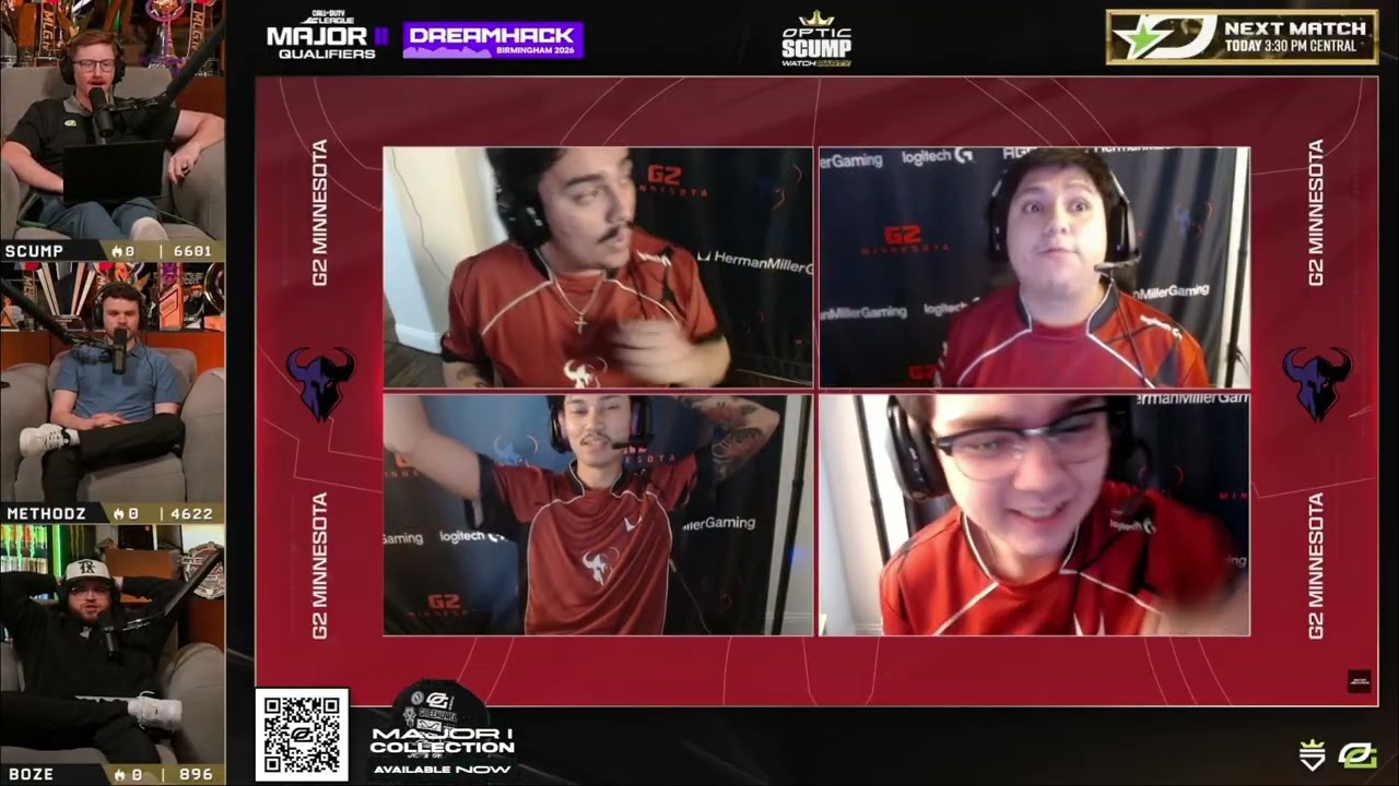 Scump In DISBELIEF Watching G2 Destroy Gentle Mates 😭