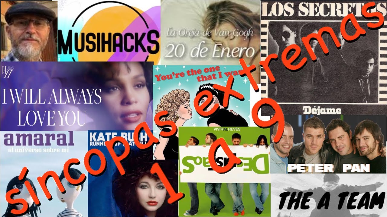 Desafíos de síncopas extremas - desafíos 1 a 9