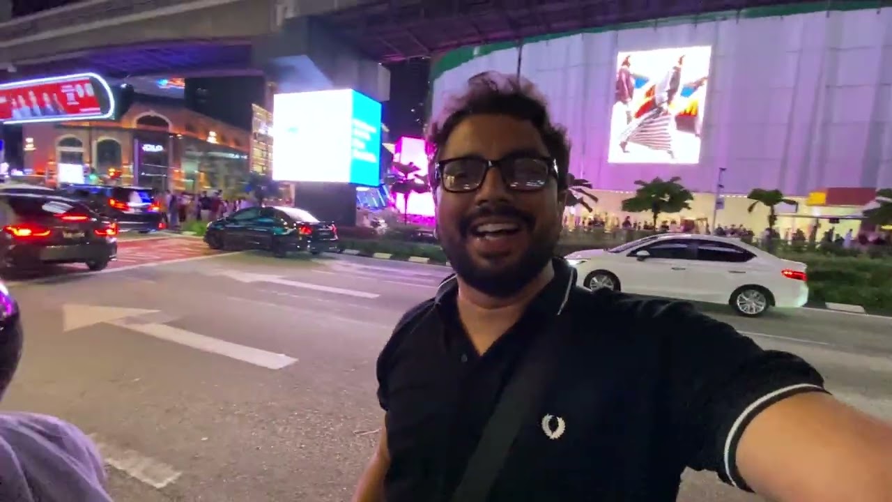 Dehati Mamu Ki Malaysia Me Pehli Evening 😍 | Malaysia Travel Vlog