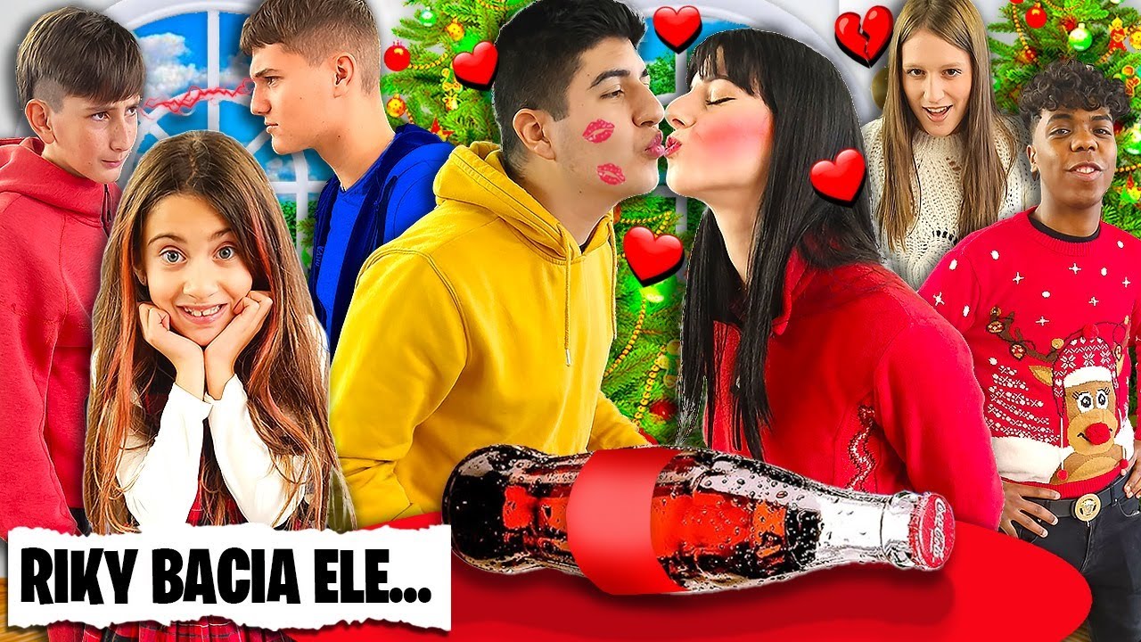 GIOCO DELLA BOTTIGLIA GIGANTE DI NATALE CON GIADA E MAMMA E TUTTI I NOSTRI AMICI!