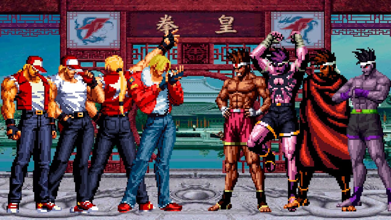 [KOF Mugen] Terry Bogard Team vs Joe Higashi Team