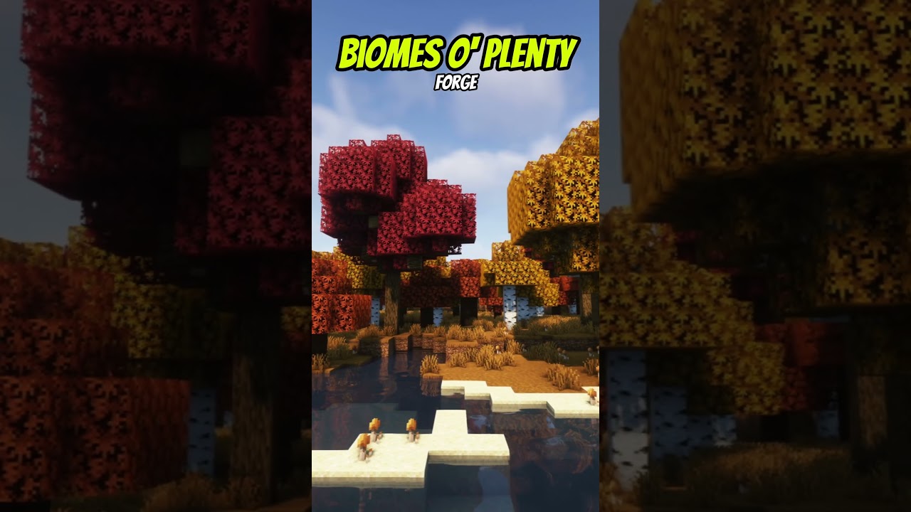 Мод Biomes O' Plenty &mdash; обязательно попробуйте моды для Minecraft &mdash; часть 11 #minecraftmods