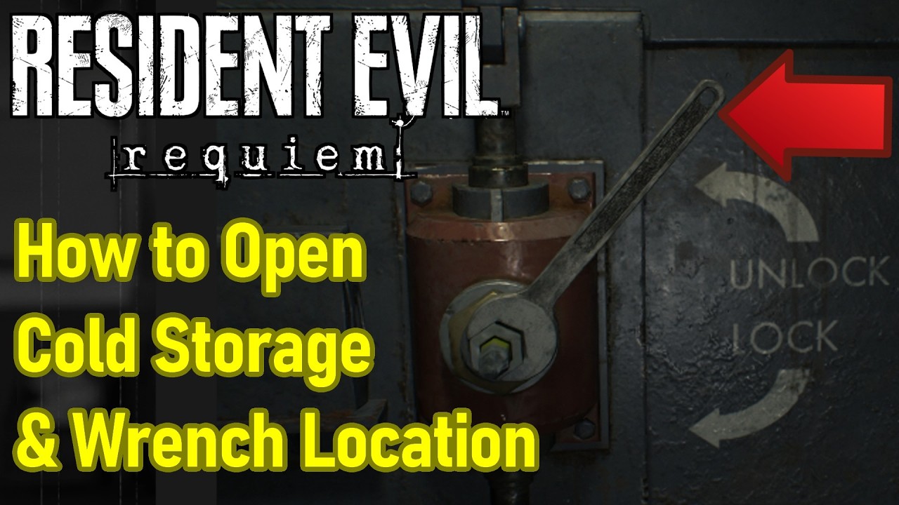 Resident Evil Requiem How to Open Cold Storage, Wrench Location Guide