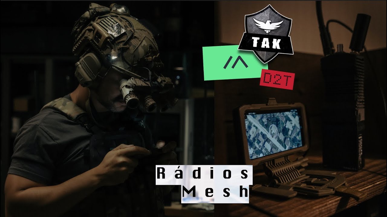 Rádios Mesh - Comunicação Independente, Segura e Descentralizada… e integrada com ATAK