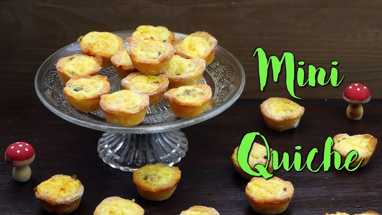 MINI QUICHES | Fingerfood für's Silvester Buffet selber machen | Snackideen [schnell & einfach]