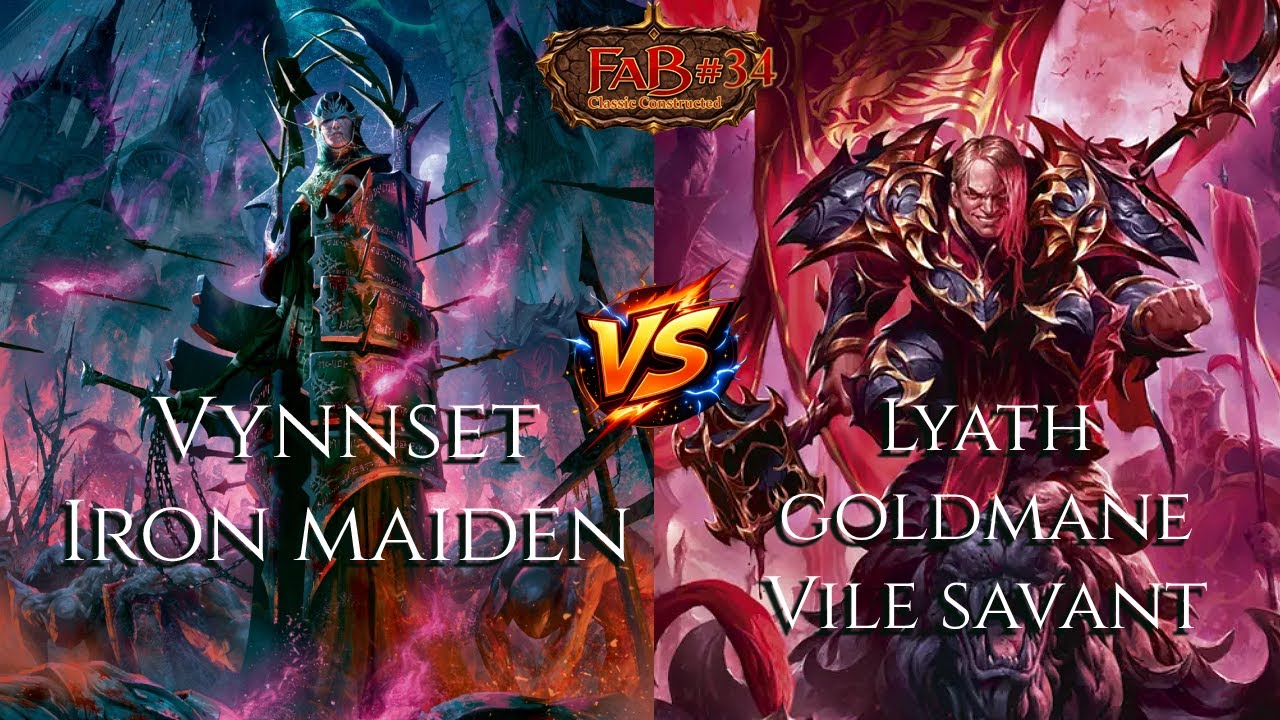 [FaB CC] Vynnset vs Lyath Goldmane #34