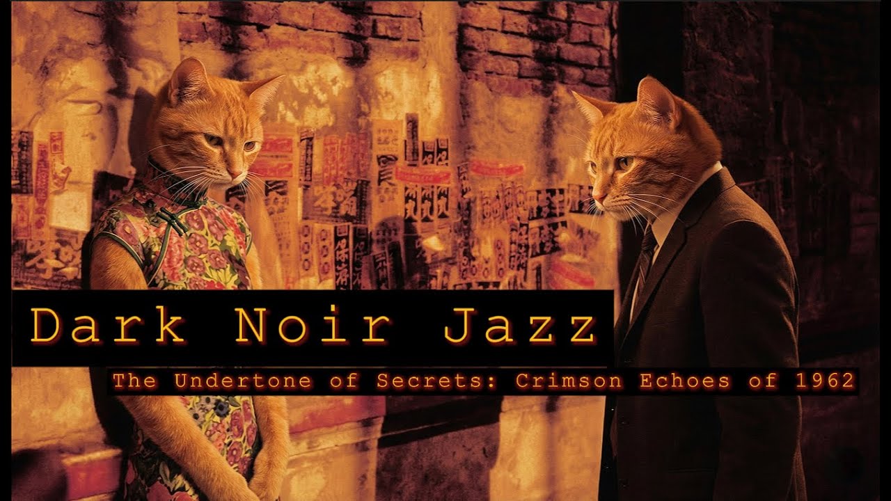 [JAZZ Playlist] 📼 花様年華 Jazz：秘密の底色、1962年の深紅 | Dark Noir Jazz & Slow Ballad | 作業用BGM - Room 2046 Vinyl