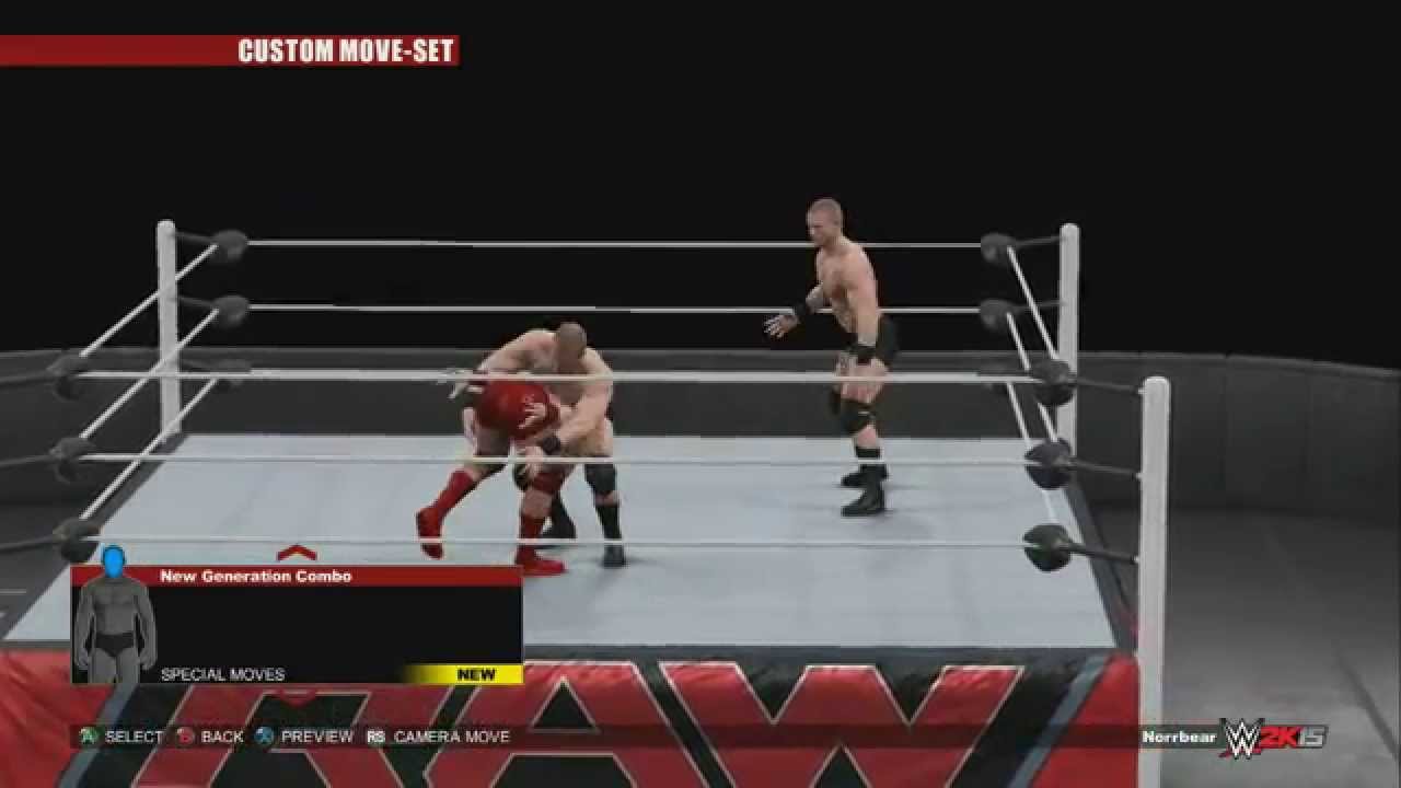 WWE 2K15 DLC Moves