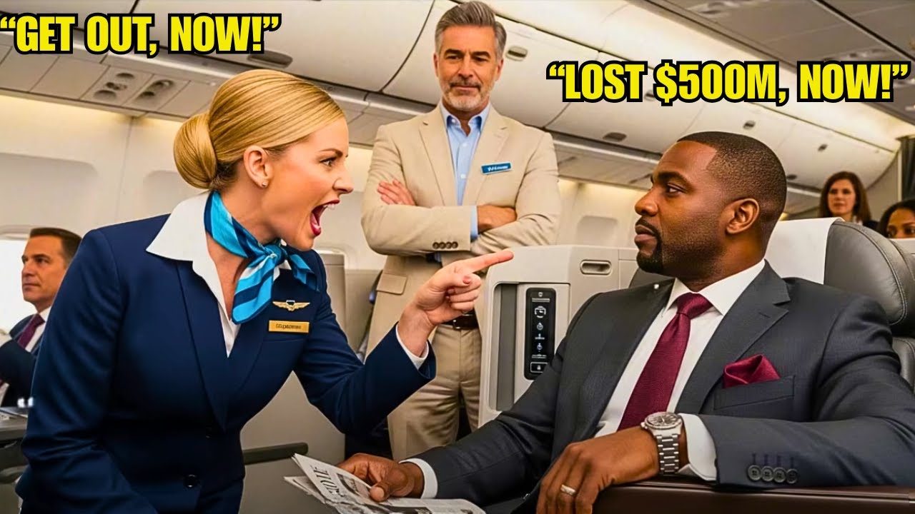 Black CEO Kicked Out of First Class for White Passenger &mdash; Then He Canceled $500M Airline Deal!