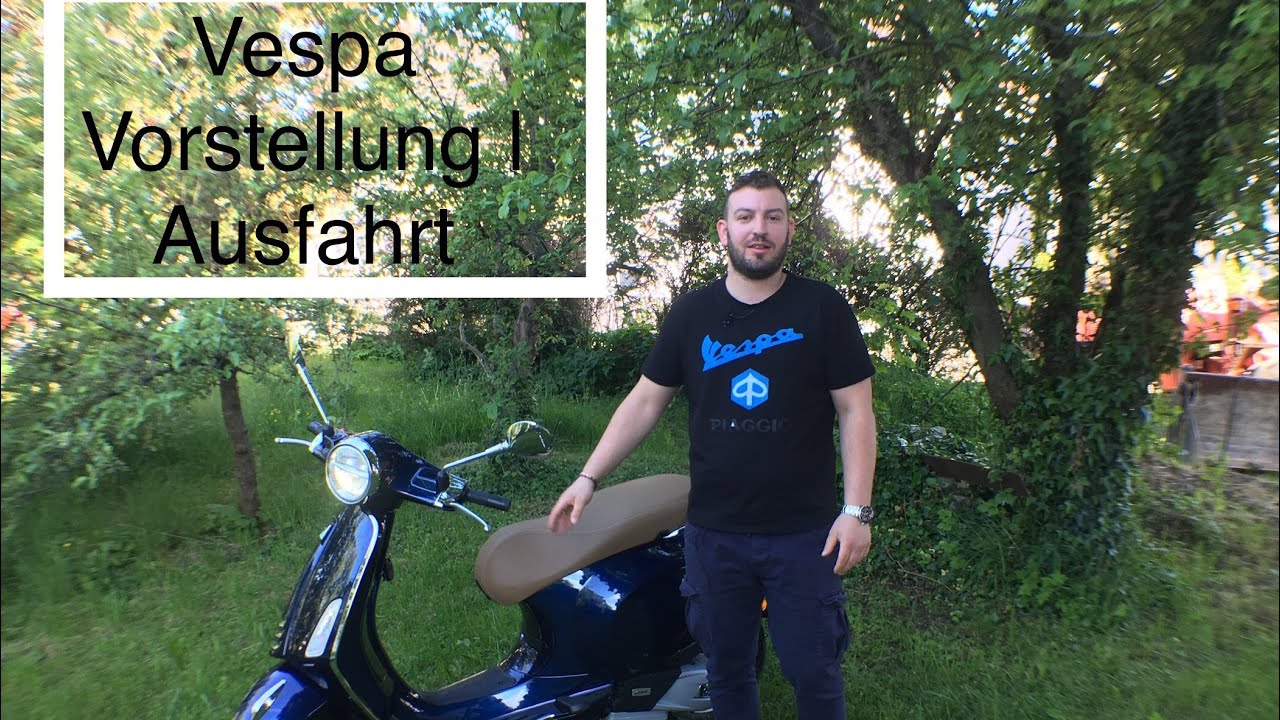 Vespa Primavera 2021 Vorstellung | Ausfahrt