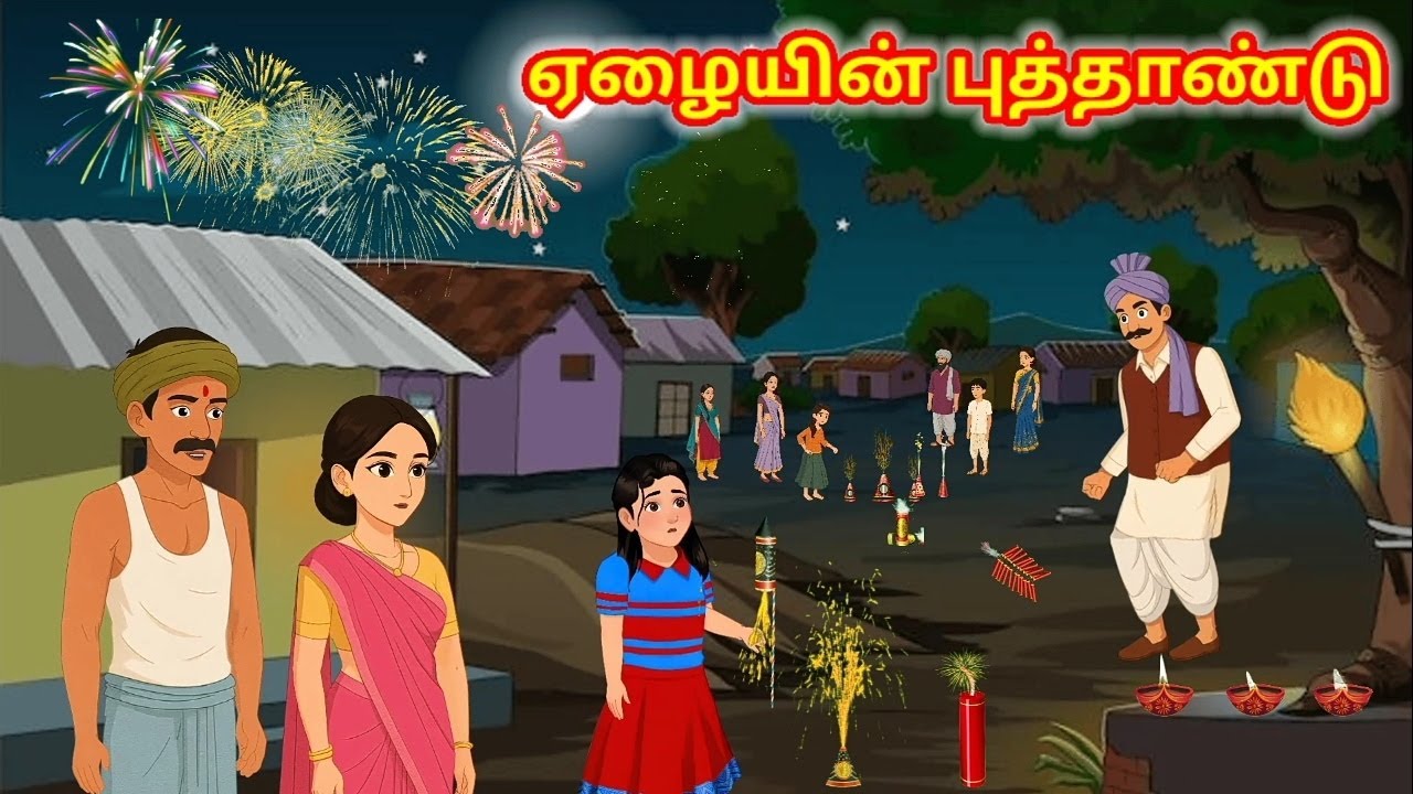 ஏழையின் புத்தாண்டு ||Tamil kadhaigal||needhikadhaigal||bedtimestories||the stories||pommapadam