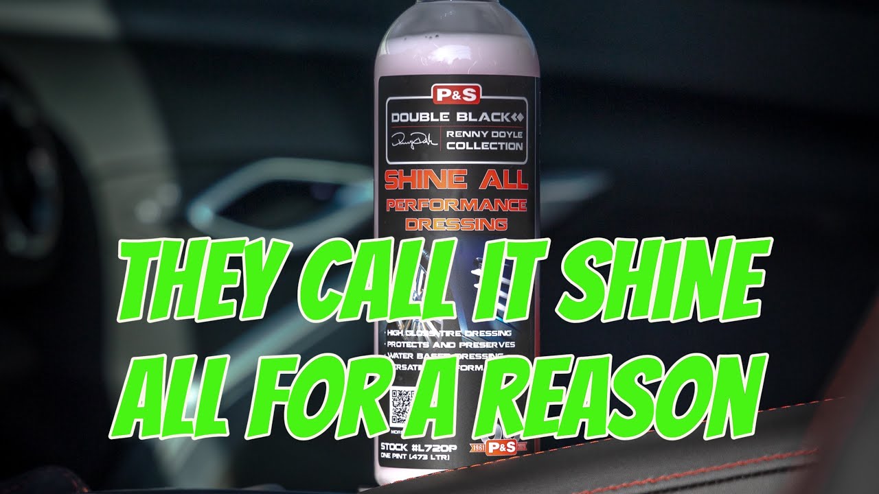 Why Use Tire Shine for Detailing an Interior?