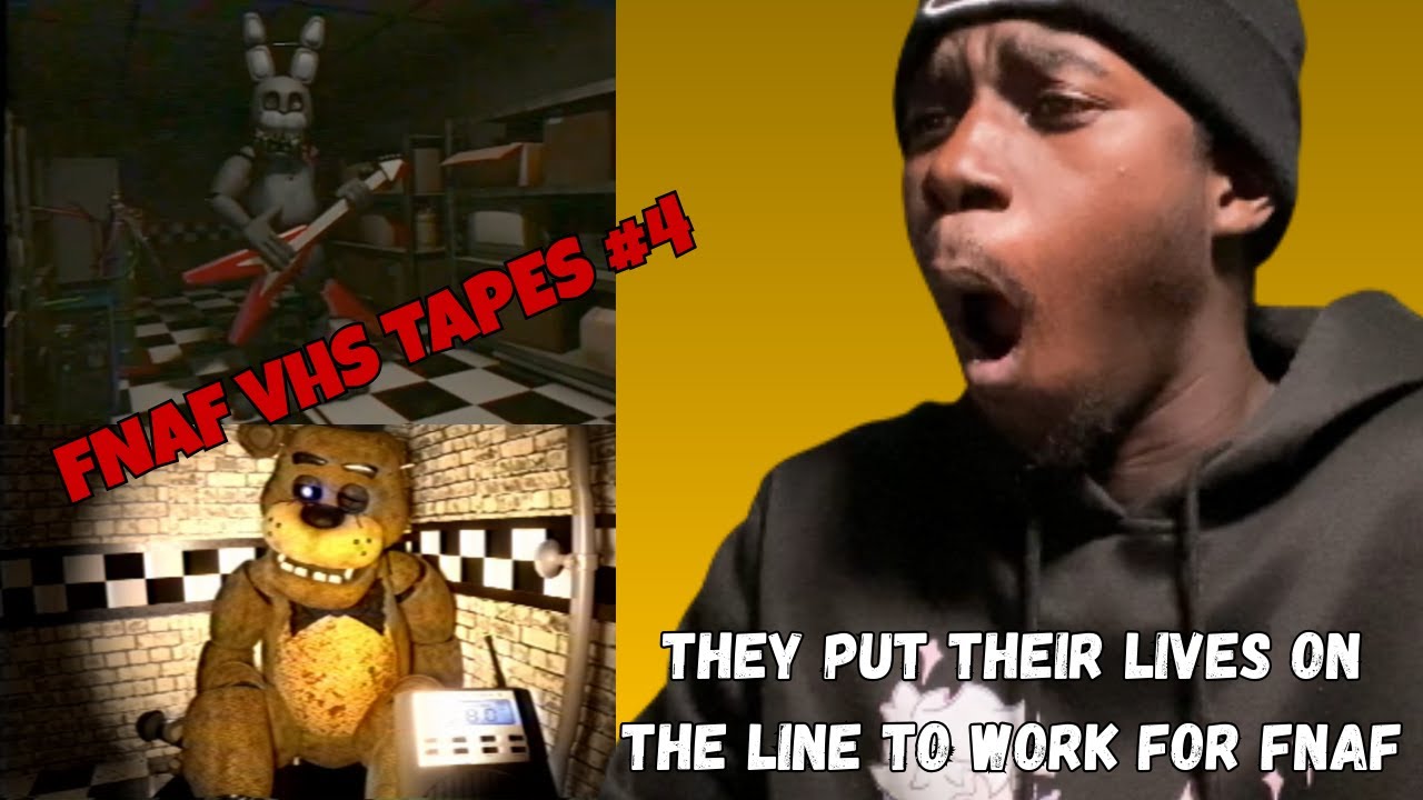 I WOULD NEVER PUT MY LIFE ON THE LINE FOR FNAF !!! Crizzy Reacts To- FNAF VHS TAPES( Ep.4) #fnaf