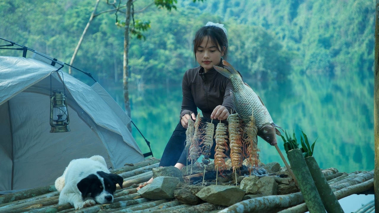 2 Days of Lake Survival – Solo Fishing Skills of a Fisherwoman