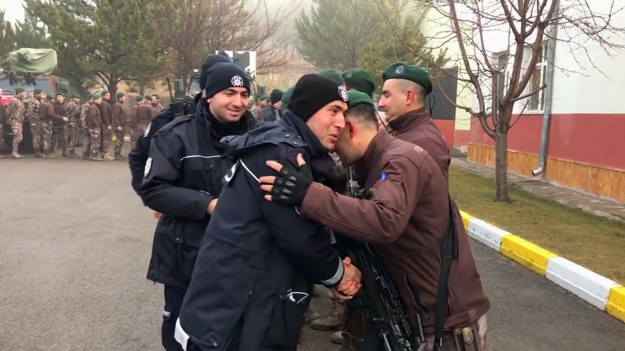 Sivas Özel Harekat Polisleri Afrin'e Uğurlandı