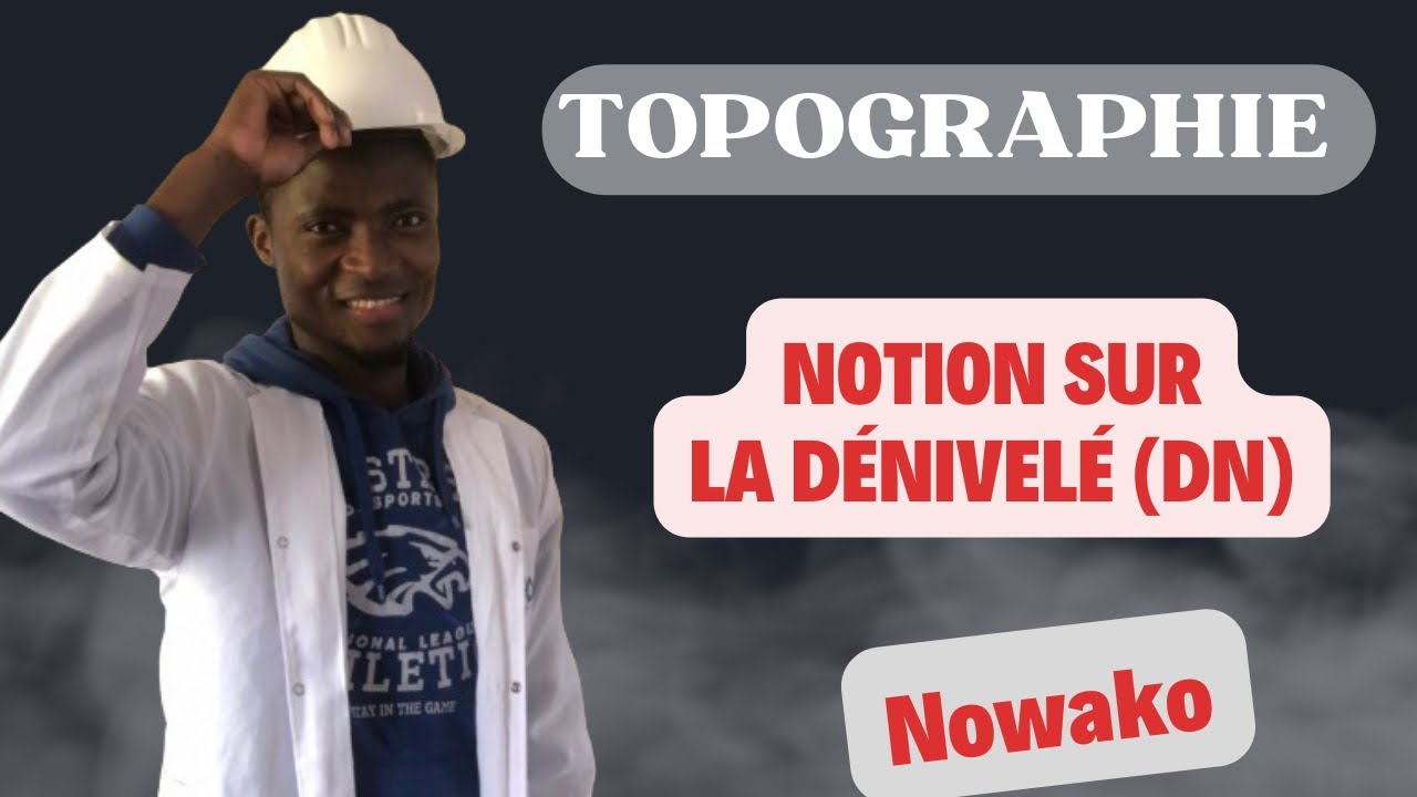 Cours de topographie : calcul de la dénivelée entre deux points ? #géniecivil #topographie #bâtiment