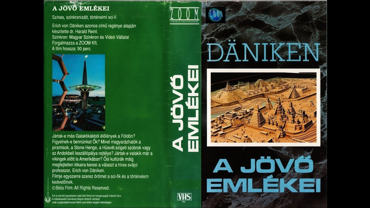 Erich von D&auml;niken: A j&ouml;vő eml&eacute;kei 1970 VHSRip