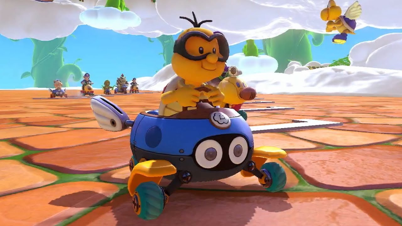 使用率低そうなキャラで勝って最強キャラだと錯覚させる野良【MK8DX #545】