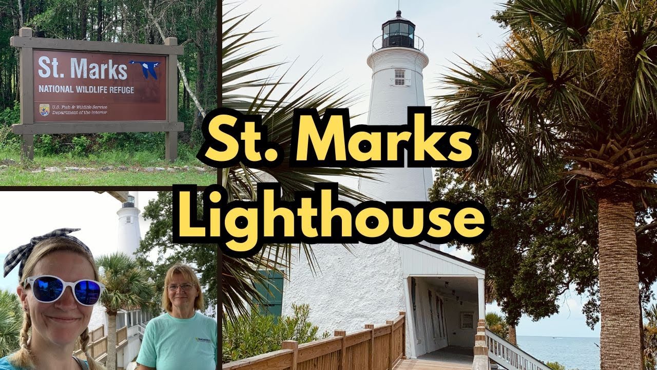 Visiting St. Marks Lighthouse in St. Marks, FL!