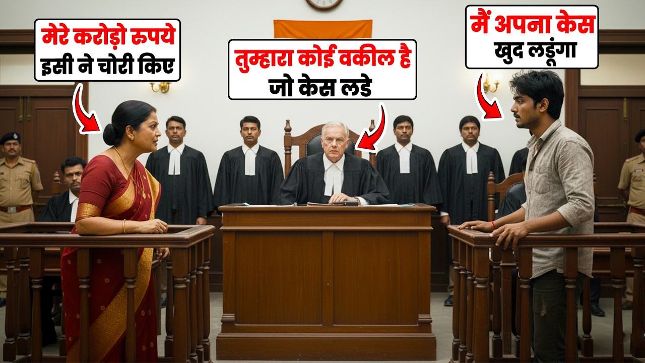 कूड़ा बीनने वाला लड़का… जिसने कोर्ट में खुद अपना केस लड़ा!😱