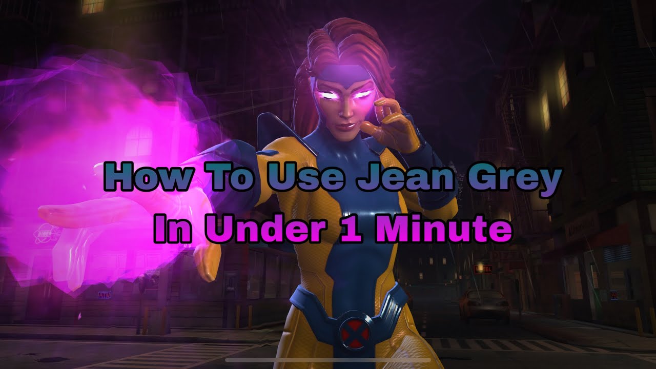 How To Use Jean Grey In MCOC | Crazy Burst Damage |