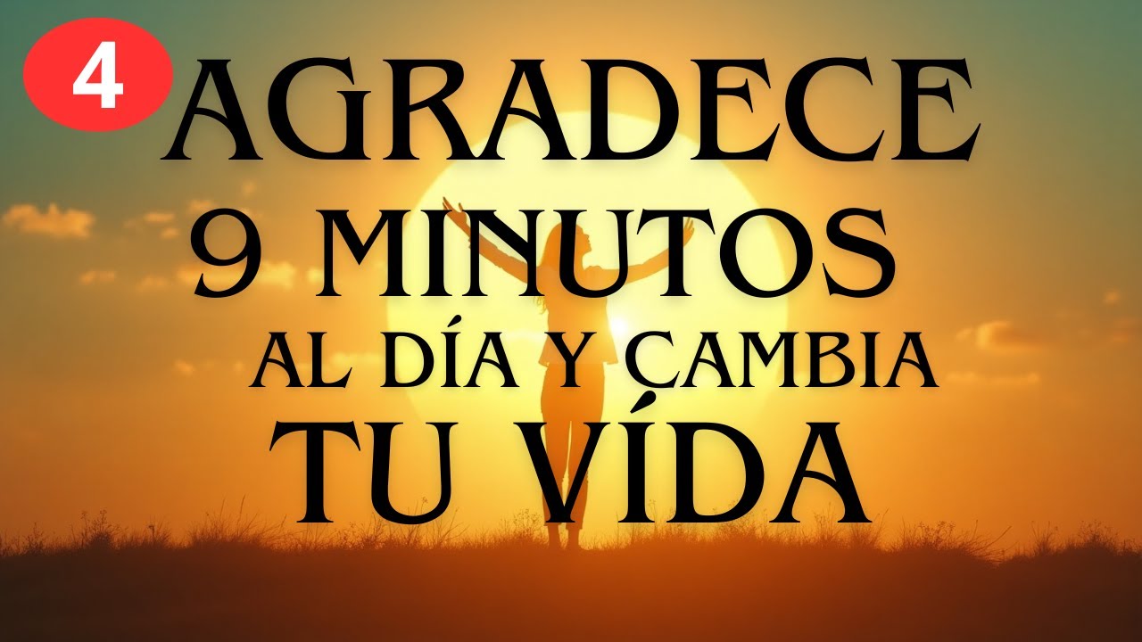 (9 Min) Ejercicio de GRATITUD  que TRANSFORMA tu VIDA | Un Puente Hacia tu Abundancia