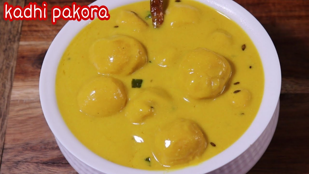 दादी नानी की ढेर सारी ट्रिक के साथ ढाबा स्टाइल कढ़ी पकोड़ा की रेसिपी - kadhi pakora - kadhi recipe