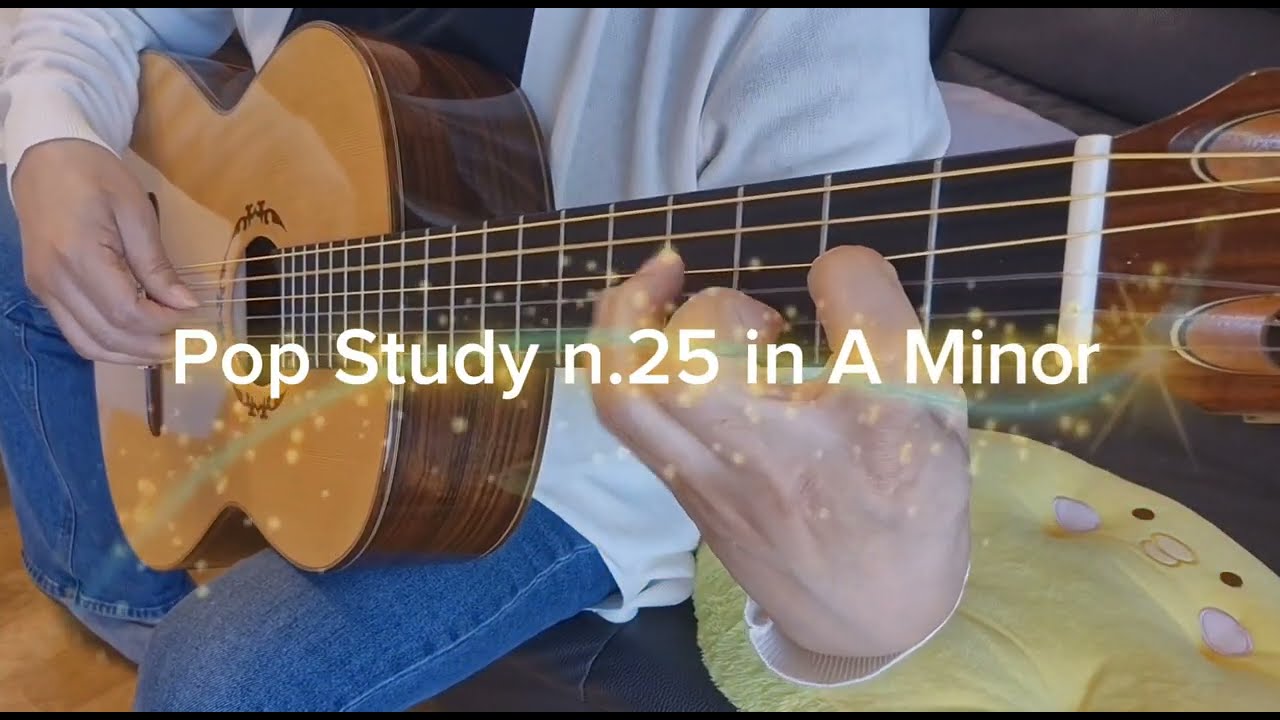 Pop Study n.25 in A Minor_Maurizio Colonna_play by JDGuitar_클래식기타연주(283)