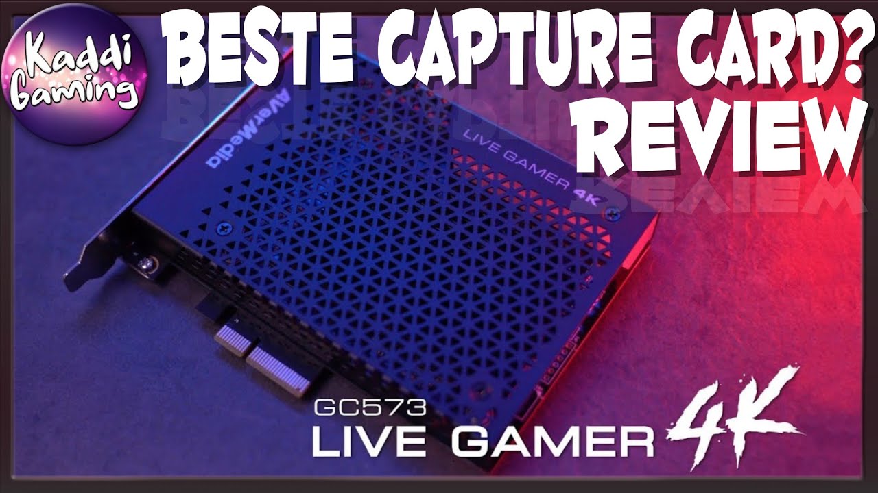 AVerMedia Live Gamer 4k GC 573 - Beste Capture Card? [REVIEW] *Werbung*